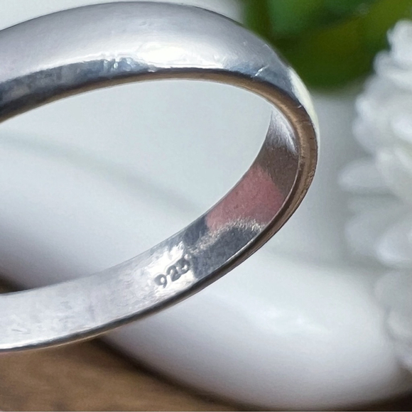 Natural Purple Labradorite Ring Size 9 Handmade New Sterling 925 Filled - Picture 6 of 7